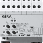 GIRA 217200 Dimmaktor 2f 2 x 300 W/VA KNX REG  Verpackungseinheit:1ST