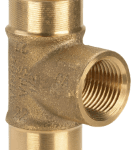 VIEGA 121 945 Viega Sanpress-T-Stück mit SC-Contur Rotguss oder Siliziumbronze, Modell 2217.2 VdS-Zulassung d1: 35 Rp: ½ d2: 35 2217,2 Verpackungseinheit:1ST