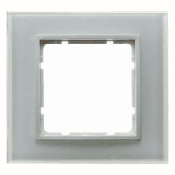 00b6aac1-2f11-4a5e-9a49-0779ce6bb8ba BERKER 10116909 B.7 Rahmen 1fach Glas polarweiß Verpackungseinheit:1ST – Bild 1