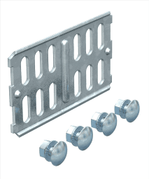023351e2-f0a8-431e-af3c-c774b454e913 OBO 6067093 Längsverbinder für Kabelrinne 60x100 Sta hl bandverzinkt RLVK 60 FS Verpackungseinheit:10ST – Bild 1