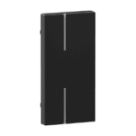 LEGRAND 765815 Seano 1-modulige Tastenabdeckung MyHome ohne Symbol, Farbe Schwarz  Verpackungseinheit:1ST