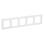 LEGRAND 765175 SEANO 5-fach Rahmen in der Farbausführun g Ultraweiss  Verpackungseinheit:1ST