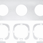 BERKER 10108903 Dichtset S.1 IP44 mit Flansch 3fach  Verpackungseinheit:1ST