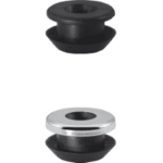 SCHMIDT 180085 STEDO MÜLET-URINAL-VERBINDER, 602810, SCHWARZ + ROSETTE 12,5  Verpackungseinheit:1ST