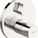 HANSA 8114 9552 HA Fertigmontageset für Wanne/Brause HANSALIVING 8114 Rosette rund DN15 Chrom  Verpackungseinheit:1ST