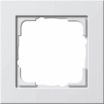 GIRA 021129 Rahmen 1fach E2 reinweiß glänzend  Verpackungseinheit:1ST