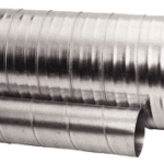 ALVA ALSR0200066 ALVA Spirorohr, verz. s=0,6, DN200 a 6m Preis /M  Verpackungseinheit:6M