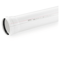 05c414af-564c-4901-951a-270445dfcf65 REHAU 11201541222 RAUPIANO PLUS Abflussrohr DN 50, Baulänge 2000 mm Verpackungseinheit:1ST – Bild 1