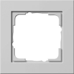 0611f08d-15f6-4e8b-b0d8-64b39438a184 GIRA 021137 Abdeckrahmen 1f E2 Grau m Verpackungseinheit:1ST – Bild 1