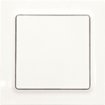 ELTAKO 30055702 Funktaster polarweiß glänzend 55x55mm ba tterie- und leitungslos E-Design55 F2T55E-PG Verpackungseinheit:1ST