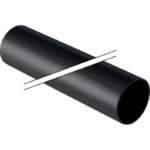 GEBERIT 364.000.16.0 GE PE Rohr in Stangen zu 5m d 63mm 364000  Verpackungseinheit:5M