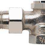 ALVA ALV2420E1/2 ALVA Rücklaufventil Eckform 1/2" kvs 0,13-1,7 Durchflussrichtung  Verpackungseinheit:1ST