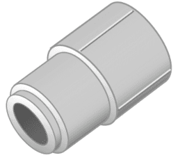 08cd0a01-81f6-4a33-813c-3615850609c7 KE KELIT 2656001 KE KELIT KE41 KELEN PP-RCT Reduktion außen/innen 50/32 KE41 Verpackungseinheit:1ST – Bild 1