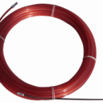 DUELLMANN PELS410RED Perlon-Einziehband RED 4mm, 10m, m.langem Sucher u.2 Zugösen PELS 410 RED Verpackungseinheit:1ST