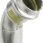 VIEGA 486 235 Viega Sanpress Inox G-Bogen 45° mit SC-Contur Stahl nichtrostend, Modell 0226.1 d: 35 0226.1 Verpackungseinheit:1ST