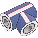 KE KELIT 2580041 KE36-LX4 KELEN PP-RCT LX-SENSO T-Stück im Durchgang reduziert 25/20/20 KE36-LX4 Verpackungseinheit:1ST