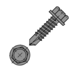MEFA 3700419 Bohrschraube DIN 7504 K, 4,2 x 19 mm gvz  Verpackungseinheit:500ST