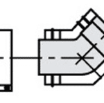 VAILLANT 0020042757 Vaillant Bogen 45 Gr. 80/125mm f.Fassadenverlegung, 2 Stück, Edelstahl  Verpackungseinheit:1ST