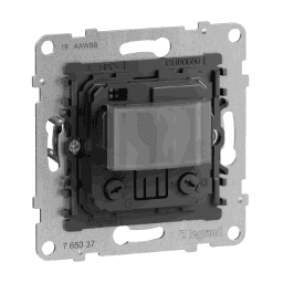 0bdd8b88-edfe-4a87-8ca9-98d599dc4c80 LEGRAND 765037 SEANO Einsatz 2-Leiter-Bewegungsmelder 1 70° mit Handbetätigung, 2-150W, max. 8 m Verpackungseinheit:1ST – Bild 1