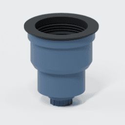 0ce9411e-39a6-495b-b4b8-1f0e86aa25b5 POLOPLAST 03717 POLO-KAL Kondensatübergang mit Muffe DN 100 / 1/2" Verpackungseinheit:1ST – Bild 1