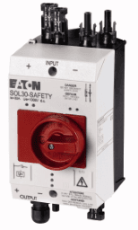 0d09e26d-1e72-4fd7-a903-2d4b4f5ac6db EATON 144122 PV-Feuerwehrschalter als DC-Trennstelle zwischen PV-Generator und Wechselrichter SOL30-SAFETY/2MC4-U(230V50HZ) Verpackungseinheit:1ST – Bild 1
