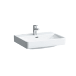 LAUFEN H8169630001041 Laufen PRO S 816963 Aufsatz-Waschtisch  Sanitärkeramik weiß 600x465x95 1 Hahnloch mittig mit Überlauf ,  wandmontiert,  Unterseite geschliffen,  Montageset inklusive  Verpackungseinheit:1ST
