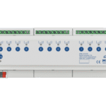 MDT AMS-1216.03 Schaltaktor 12-fach, 12TE, REG, 16 A, 23 0 V AC, C-Last mit Strommessung, 140 µF  Verpackungseinheit:1ST