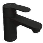 ALVA AQARVIWTS ALVA Viva Waschtischarmatur mit Ablaufgarnitur, Schwarz Matt  Verpackungseinheit:1ST