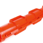 ALVA DIKSHR110/100RT ALVA PE-Kabelschalen f.KSR110 rot 1m Plastag m.angef. Muffe, 2 Stk=1 Vollrohr  Verpackungseinheit:1ST