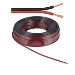 ISOLED 114163 Kabel 50m Rolle 2-polig 1.5mm² H03VH-H YZWL, schwarz/rot, AWG16