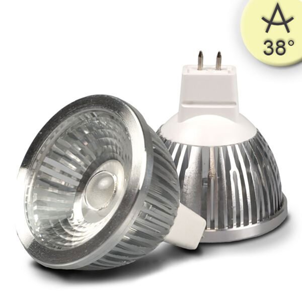 ISOLED 111544 MR16 LED Strahler 5,5W COB, 38°, warmweiß, dimmbar