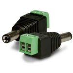 ISOLED 111630 Rundsteckeradapter MALE 2-polig auf Klemme