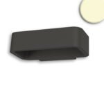 ISOLED 112194 LED Wandleuchte Up&Down 1x7W CREE, IP54, anthrazit, warmweiß