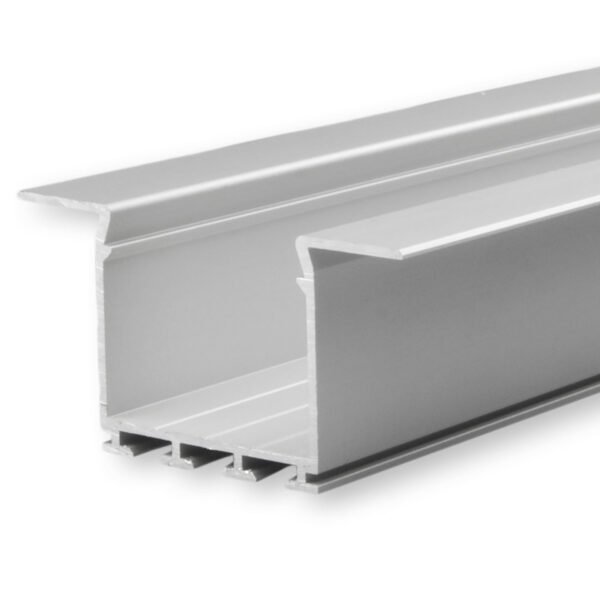 ISOLED 112264 LED Einbauprofil WING20 Flansch gerade, eloxiert L: 200cm