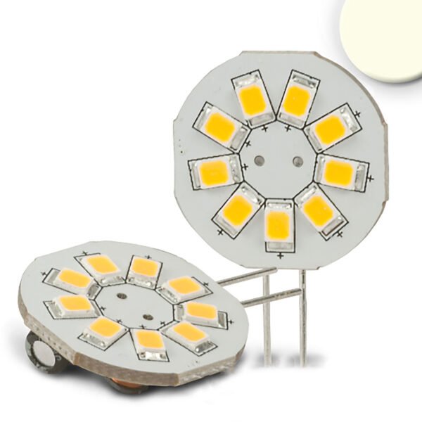 ISOLED 112329 G4 LED 9SMD, 1,5W, neutralweiß, Pin seitlich