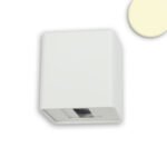 ISOLED 112414 LED Wandleuchte Flex Up&Down 2x5W CREE, IP54, weiß, warmweiß