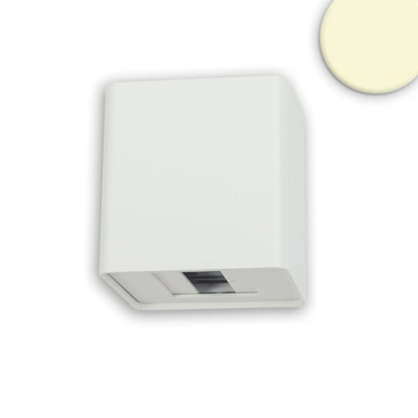 ISOLED 112414 LED Wandleuchte Flex Up&Down 2x5W CREE, IP54, weiß, warmweiß