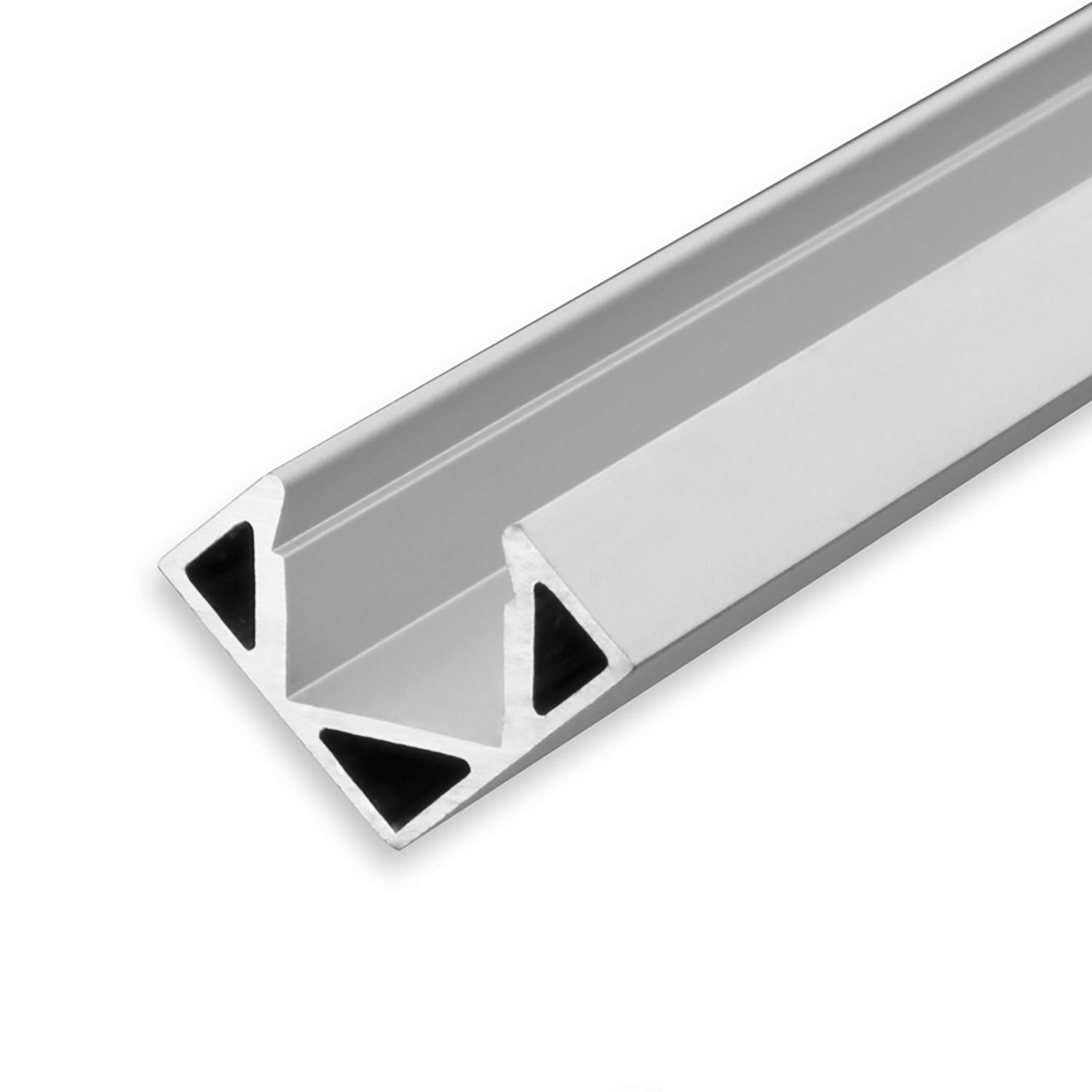 112797_1 ISOLED 112797 LED Eckprofil CORNER11 Aluminium eloxiert, 200cm – Bild 1