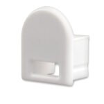 ISOLED 112816 Endkappe EC14 für SURF12 BORDERLESS mit COVER5, mit Kabeldurchführung, 1 STK