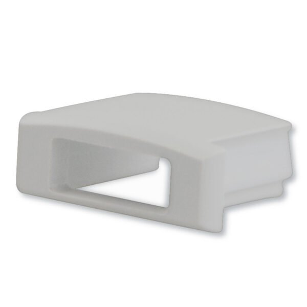 ISOLED 112832 Endkappe EC2 für SURF12 FLAT mit Kabeldurchführung, 1 STK