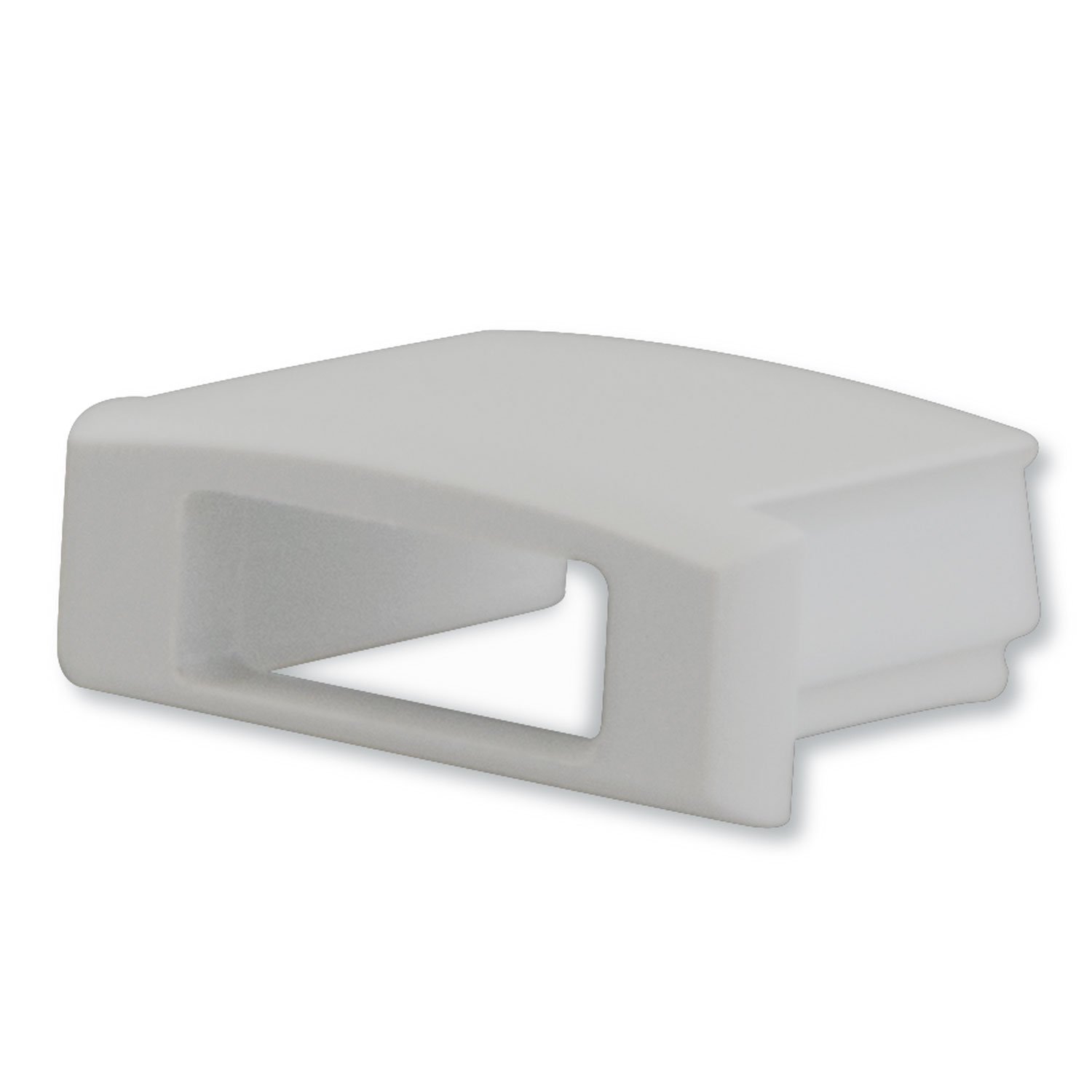 112832_1a ISOLED 112832 Endkappe EC2 für SURF12 FLAT mit Kabeldurchführung, 1 STK – Bild 1