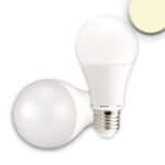 ISOLED 113036 E27 LED Birne 15W A60, 240°, milky, warmweiß
