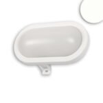 ISOLED 113044 LED Kellerleuchte, 10W, IP44, weiß, neutralweiß