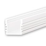 ISOLED 113080 LED Aufbauprofil SURF12 Aluminium pulverbeschichtet weiß RAL 9010, 200cm