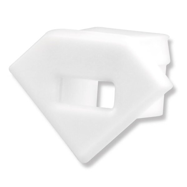ISOLED 113090 Endkappe EC42W weiß für CORNER11 mit Kabeldurchführung, 1 STK