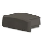 ISOLED 113209 Endkappe EC1B schwarz für Profil SURF12 FLAT, 1 STK