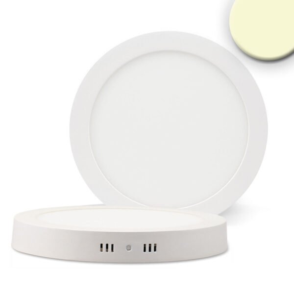 ISOLED 113330 LED Deckenleuchte weiß, 24W, rund, DN300, warmweiß, dimmbar