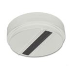 ISOLED 113577 Monotrack-Aufbauadapter für Schienenstrahler, weiß, 1-Phase