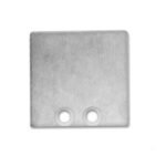 ISOLED 113621 Endkappe EC 58 Aluminium für Profil SURF16, 2 STK, inkl. Schrauben