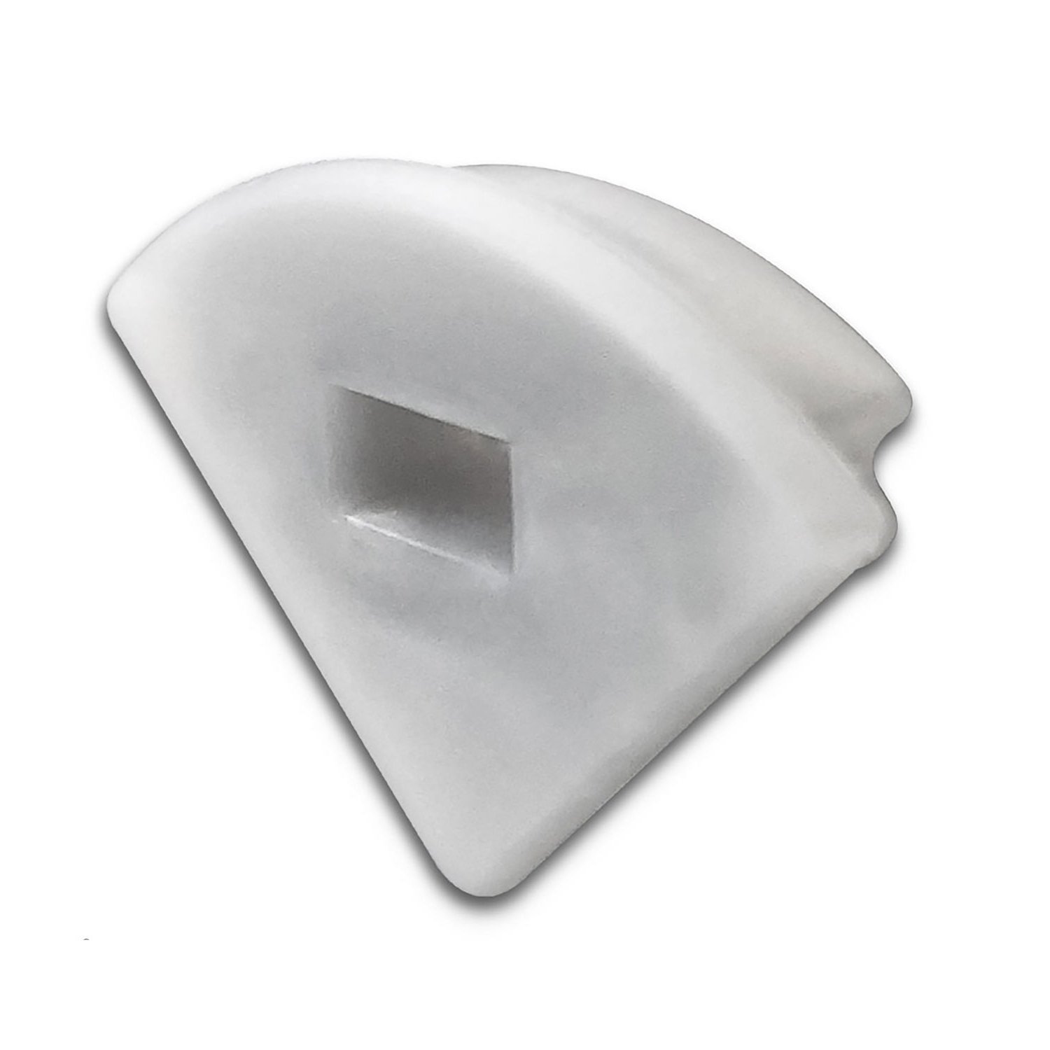 113639_1b ISOLED 113639 Endkappe EC 68 Silikon für Profil CORNER13 mit Kabeldurchführung, 1 STK – Bild 1